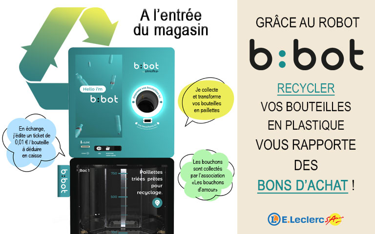 Un robot qui recycle vos bouteilles