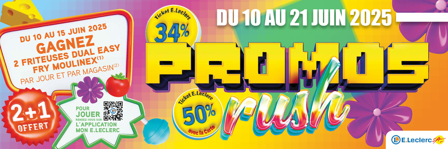Du 10 au 21 juin, découvrez les offres anniversaire en magasin